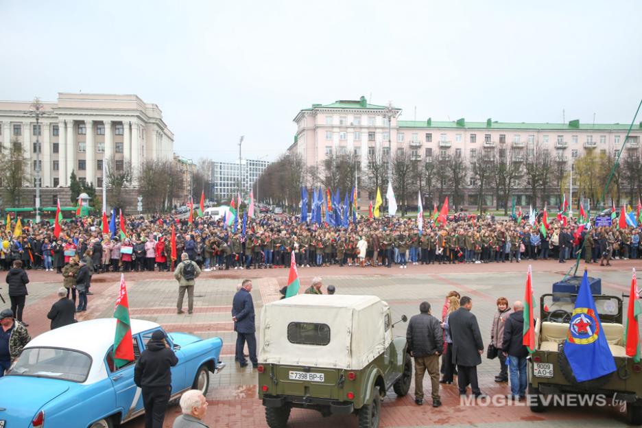 Областной проект «Дорогами Памяти и Славы» стартовал в Могилеве. фото