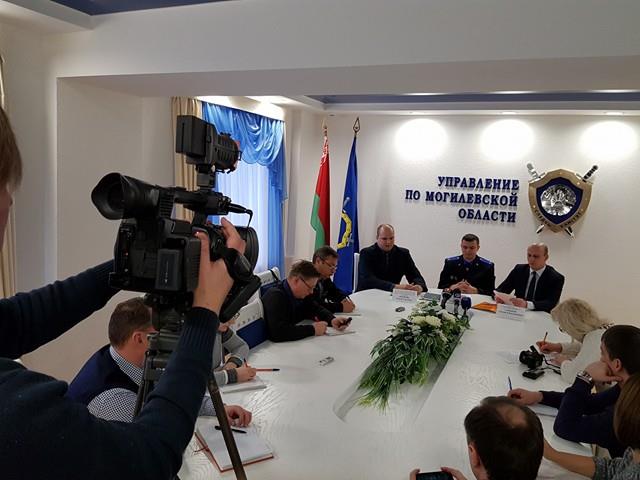 Брифинг по фактам хищения денег через соцсети прошел в Могилеве