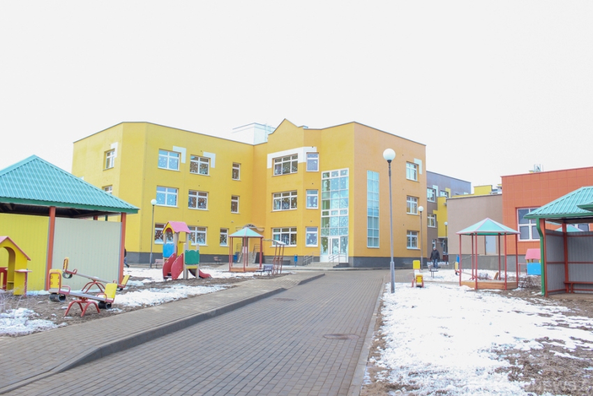 Бассейн в новом детском саду в Казимировке запустят в работу в феврале