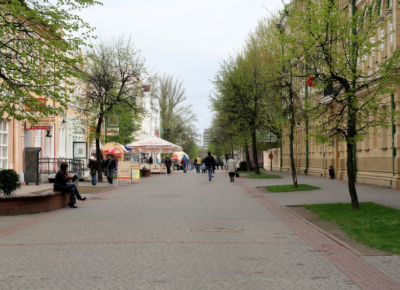 Косметический ремонт главной пешеходной улицы Могилева запланирован на 2018 год