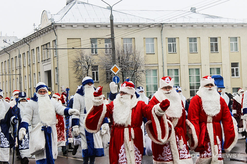 25 декабря с 12.45 до 14.00 в центре Могилева перекроют движение транспорта