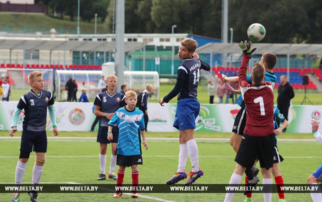 Могилевчане стали победителями в старшей группе турнира "Кожаный мяч"