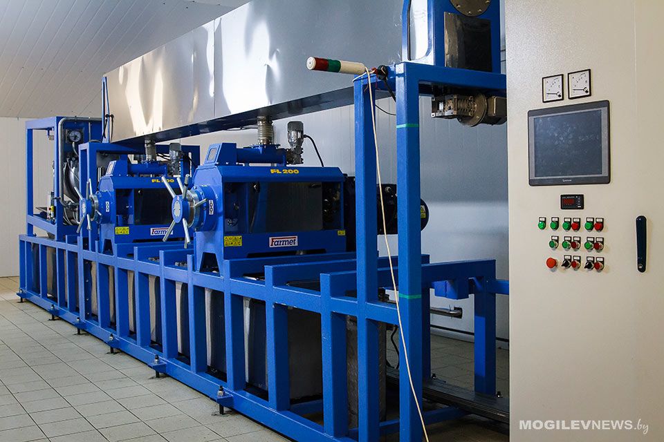 В СПК «Гигант» запустили новую линию по производству рапсового масла