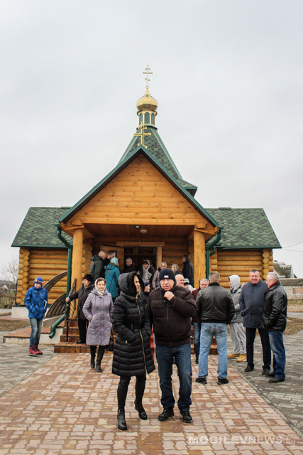 В поселке Присно состоялось освящение нового храма. Фото