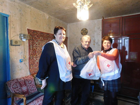 Свыше 22 мероприятий в рамках акции «Забота» провели волонтеры Красного Креста Краснопольщины