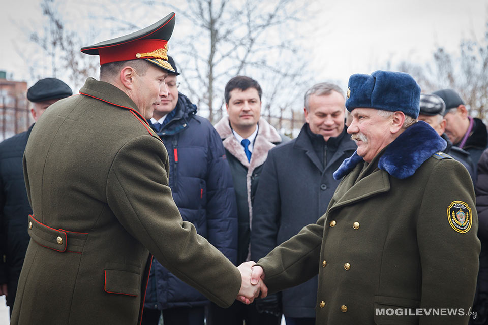 Сотрудники КГБ Могилевской области отмечают 100-летие образования. Фото