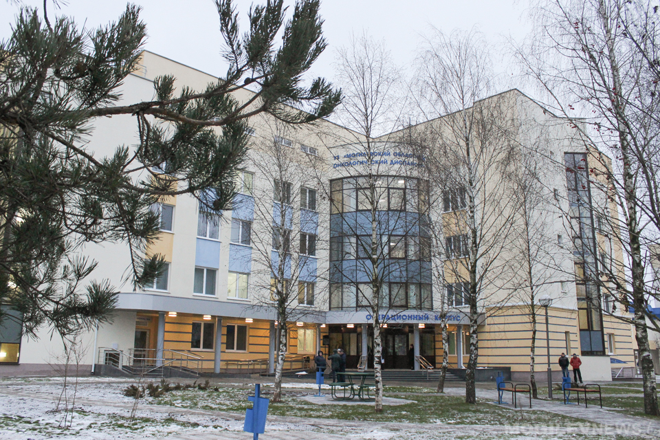 Новый операционный корпус областного онкодиспансера открыли в Могилеве. Фото