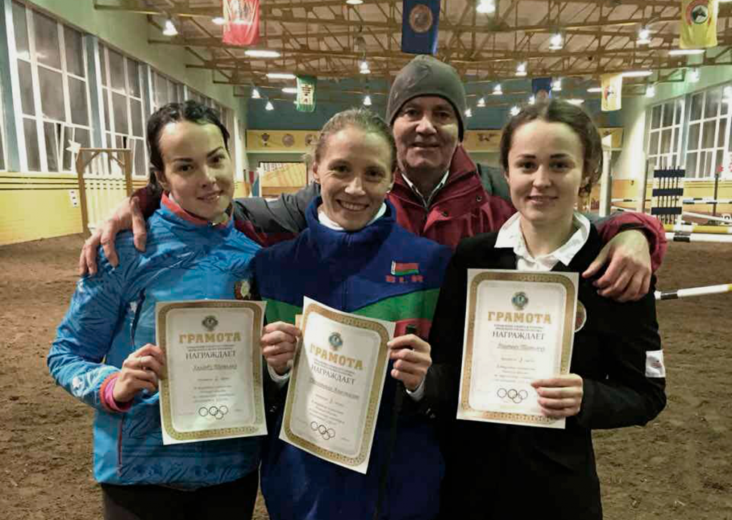 Могилевские спортсменки вошли в тройку призеров на открытом чемпионате Минской области по современному пятиборью