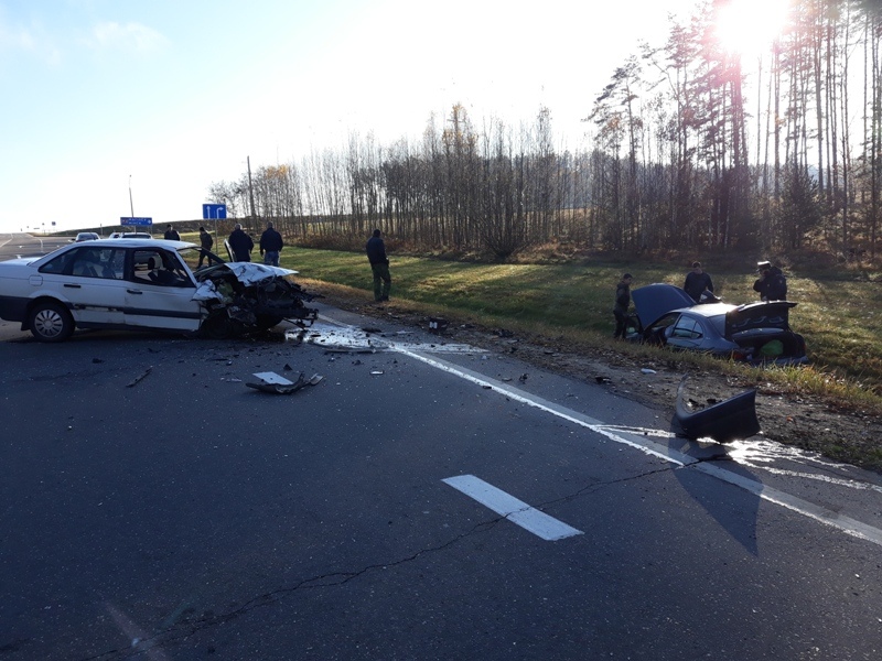 Четыре человека, в том числе двое детей, пострадали в ДТП в Белыничском районе