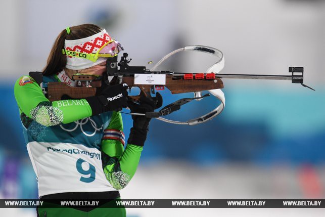 Дарья Домрачева завоевала олимпийское серебро в масс-старте