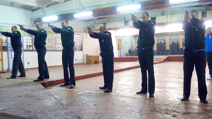 Лучших участковых инспекторов милиции выбрали в Могилеве. Фото