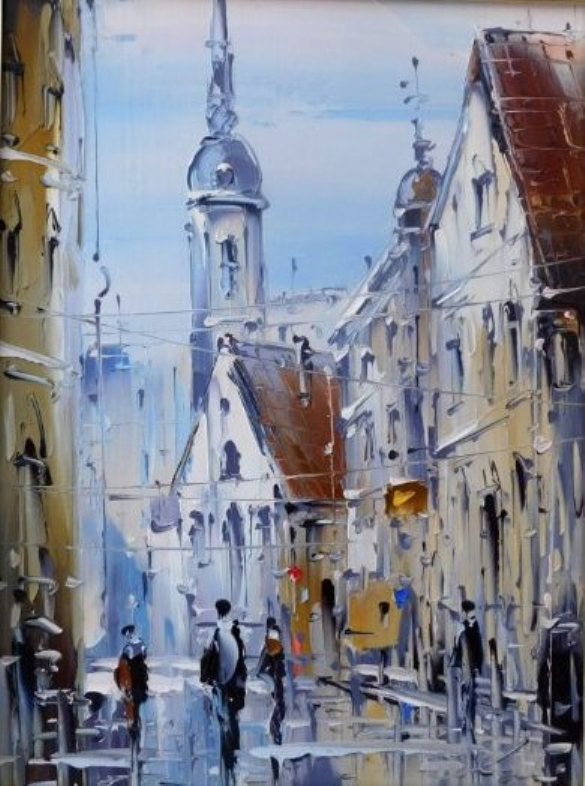 Выставка двух художниц открылась в могилевском "Арт-окне". Фото