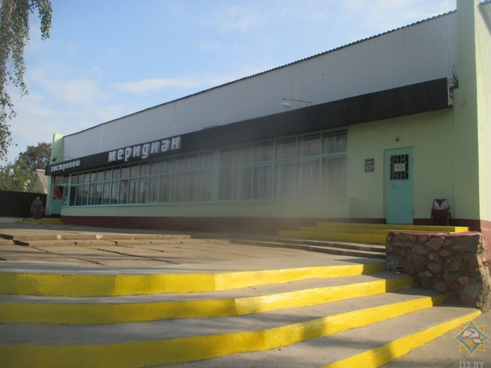 На улице Первомайской в Могилеве горел склад магазина