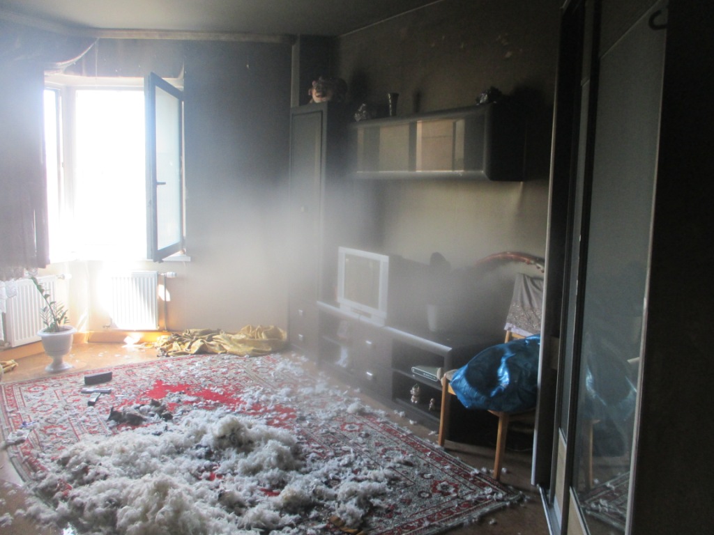 Могилевчанка оставила дочку одну дома – случился пожар