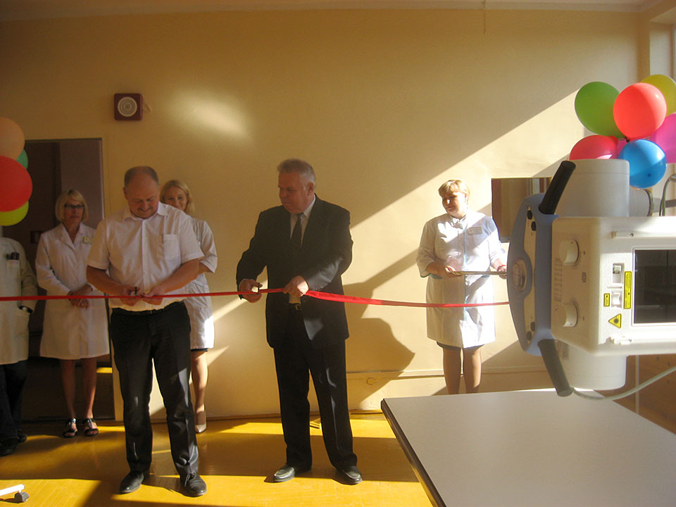 Рентгенокабинет с цифровым оборудованием открыли в поликлинике №10 г.Могилева