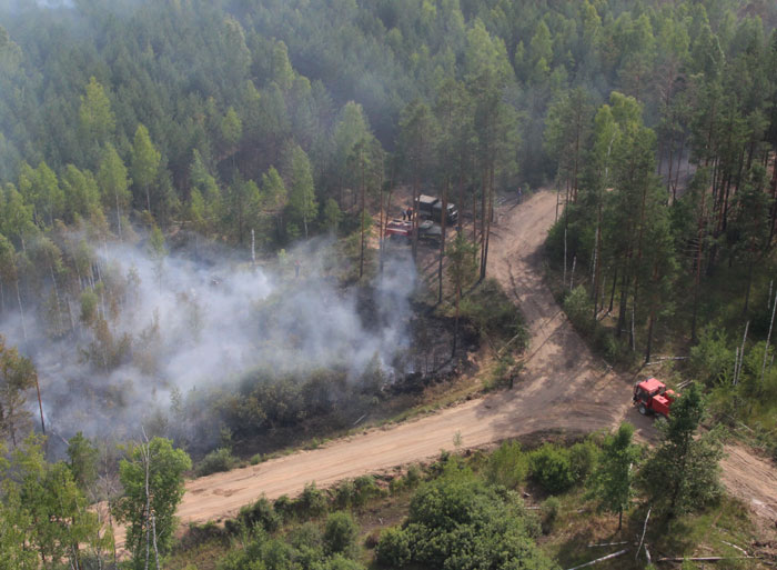 Современные пожарные модули получили Климовичский и Костюковичский лесхозы