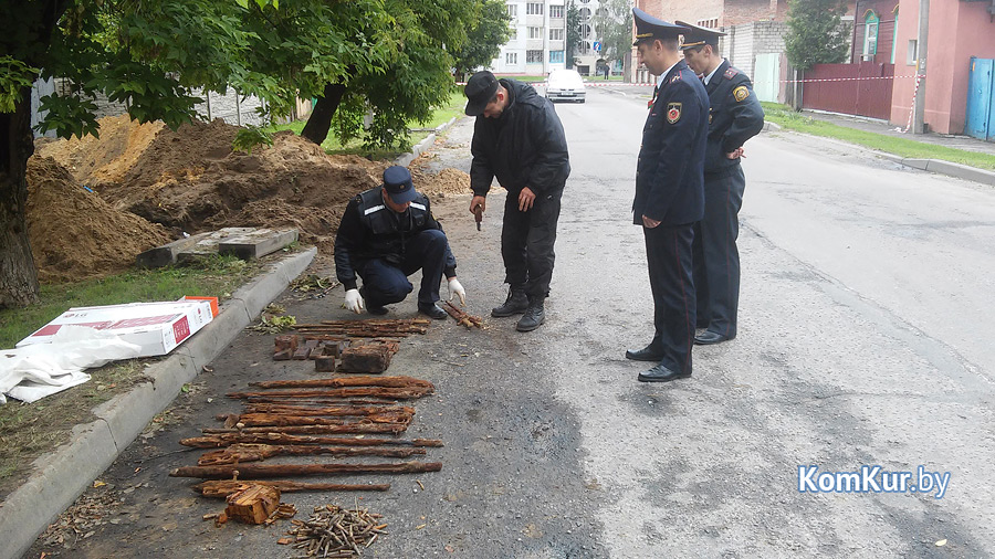 Оружейный склад обнаружили в центре Бобруйска
