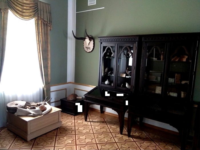 Археологические находки древнего Кричева выставлены во дворце Потемкина