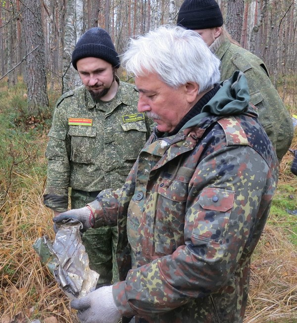 Место крушения советского бомбардировщика обнаружили в Кличевском районе
