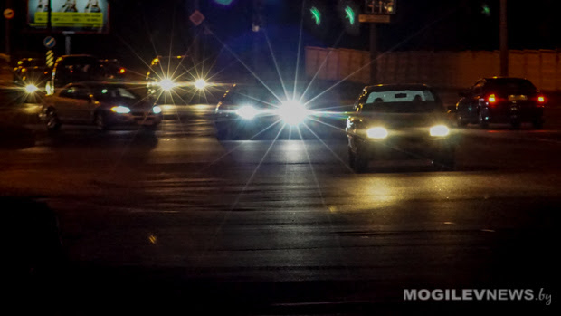 18 нарушений ПДД выявила за утро ГАИ на перекрестке улицы Крупской с улицей Гришина в Могилеве