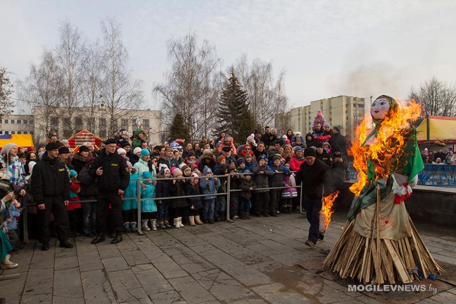 Проводы «Масленицы» в Могилеве перенесли с воскресенья на субботу 17 февраля