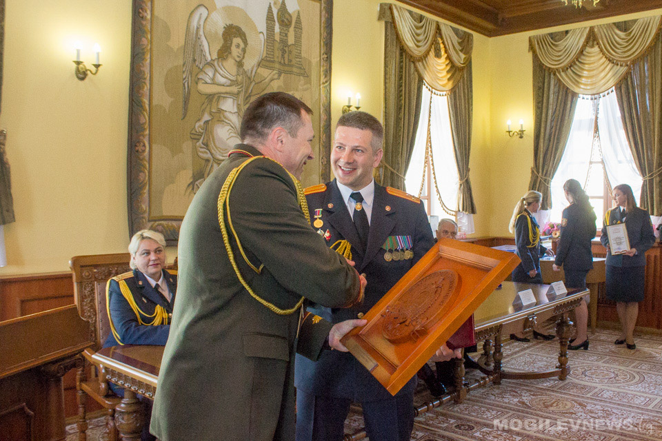 Торжество в честь 100-летия милиции прошло в Могилеве. Фото