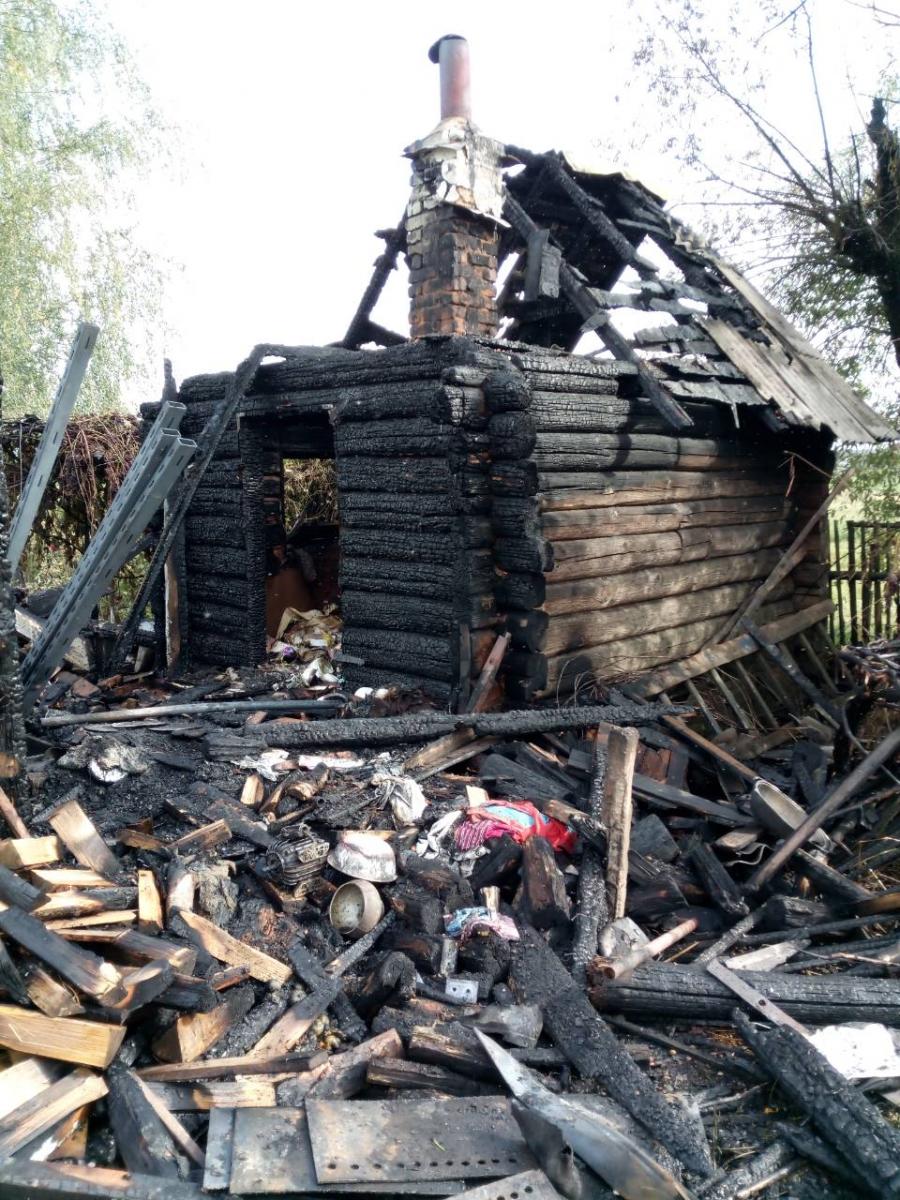 Из-за пожара бобруйчанка осталась без дачи