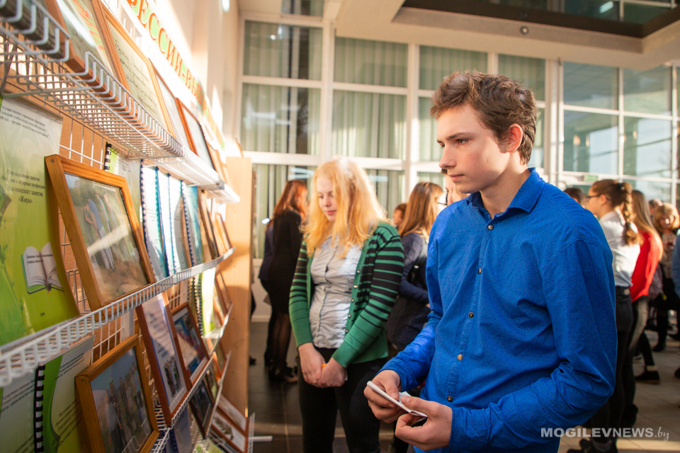 Конференцию по профориентации выпускников провели в Мстиславле. Фото