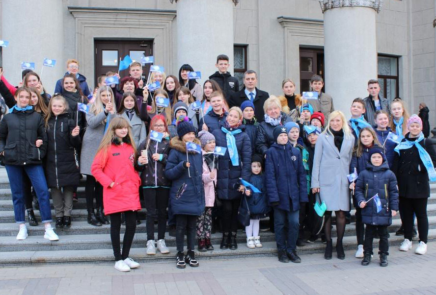 Делегация Могилевской области приняла участие в республиканском  слете юных миротворцев