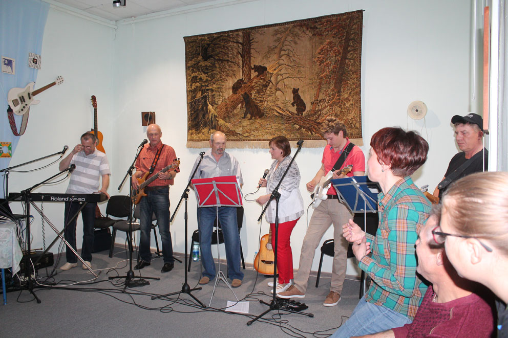 «Квартирник», в рамках «Ночи музеев», прошел  в Чаусах. Фото