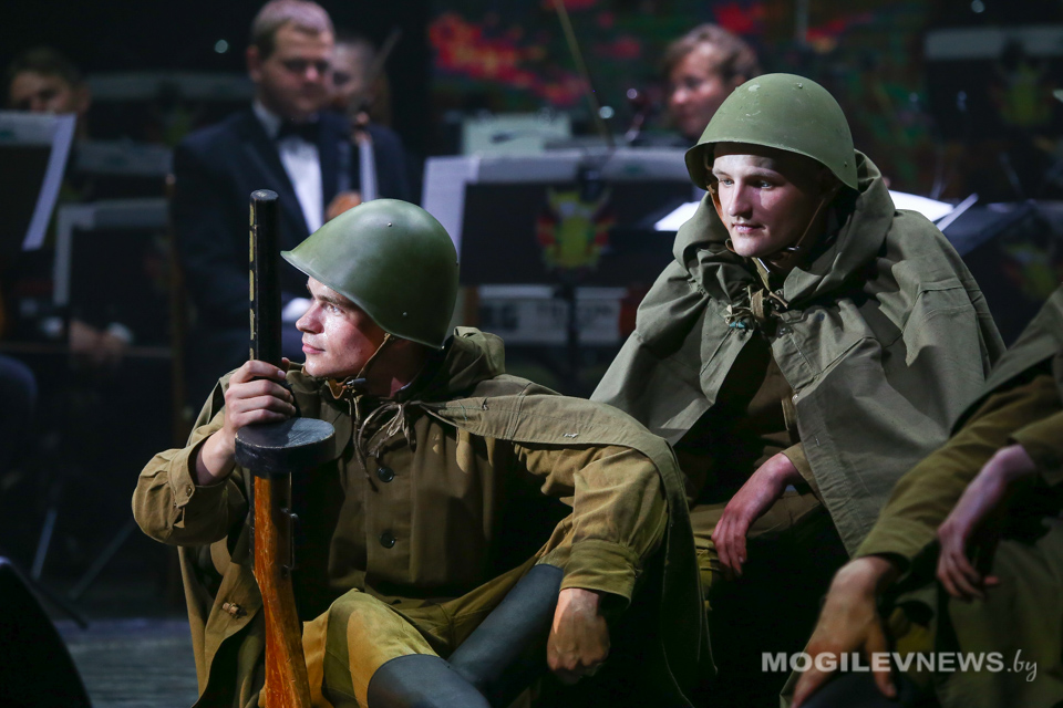 Концерт «Беларусь помнит»  прошел в Могилеве. Фото