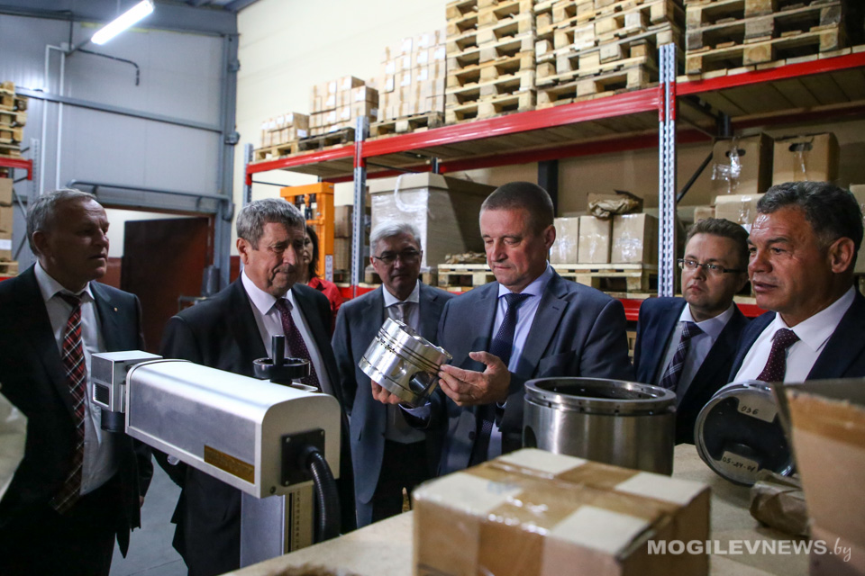 Председатель Могилевского облисполкома посетил "Технолит". Фото