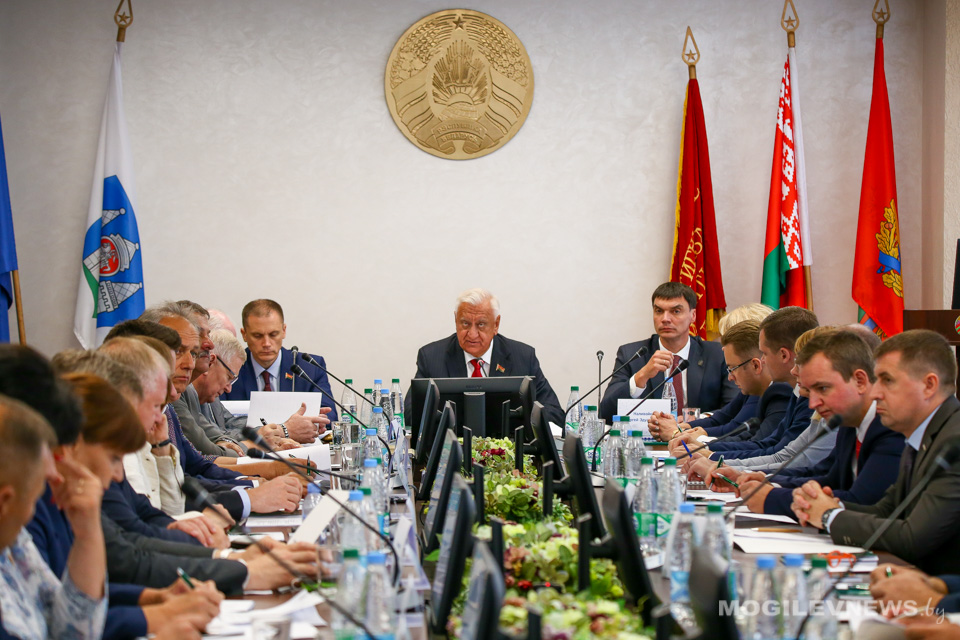Заседание президиума научно-консультационного совета по вопросам социально-экономического развития Республики прошло в Могилеве. Фото