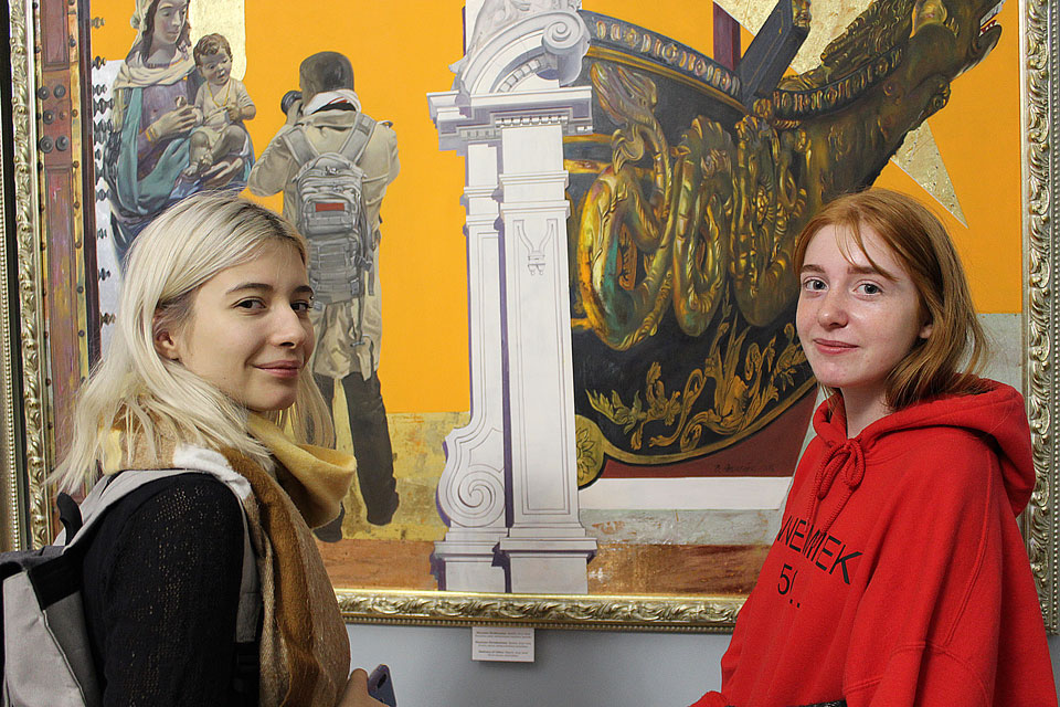 Выставка картин Виктора Альшевского открылась в музее Павла Масленикова Могилева. Фото