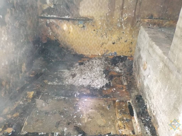 В Бобруйском районе на пожаре погиб мужчина