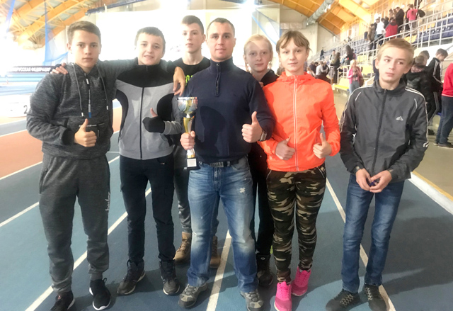 Школьники из Климович  завоевали кубок первенства Могилевской области по легкой атлетике