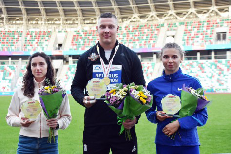 Кристина Тимановская завоевала два золота на открытом чемпионате Беларуси по легкой атлетике