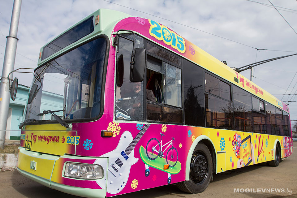 Музыкальный троллейбус планируют запустить в Могилеве
