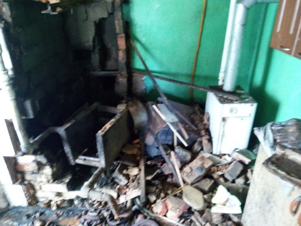 Дома у могилевчанки взорвался котел