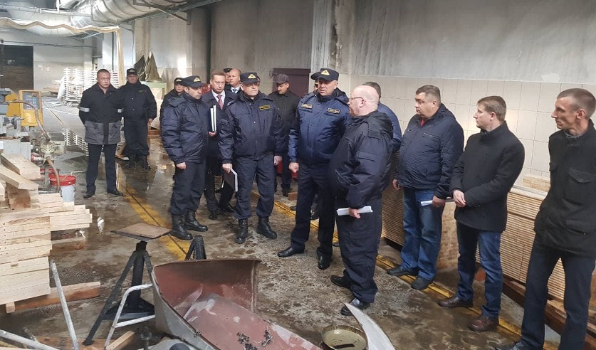 Председатель Следственного комитета прибыл в Могилев в связи ЧП на «Могилевдреве»