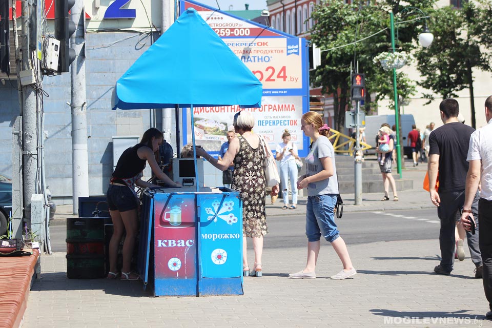 Квас на улицах Могилева появится с наступлением тепла