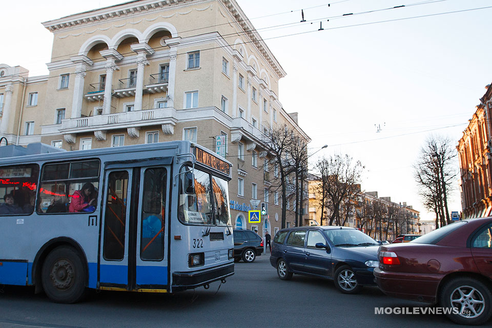 Временно перекроют движение автотранспорта в центре Могилева вечером 30 мая