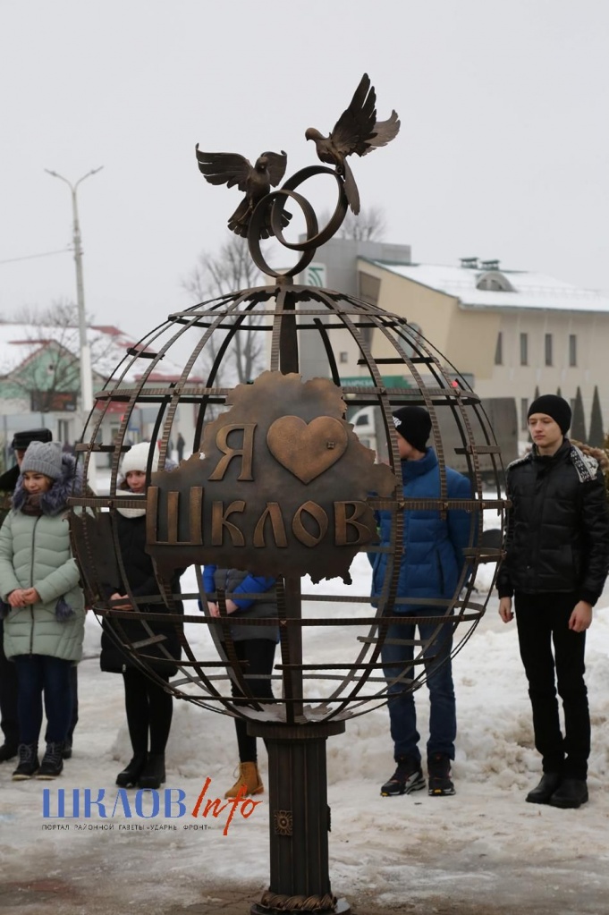 Новая малая архитектурная форма появилась в Шклове