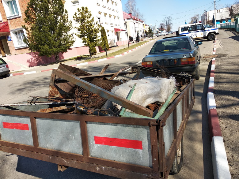 Незаконную скупку металла пресекли в Климовичах