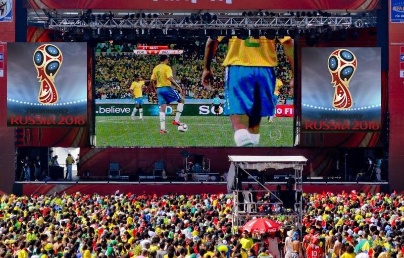 Трансляцию финала ЧМ по футболу можно будет посмотреть на большом экране в парке аттракционов в Могилеве