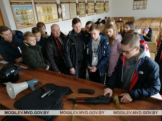 День открытых дверей прошел в Быховском РОВД