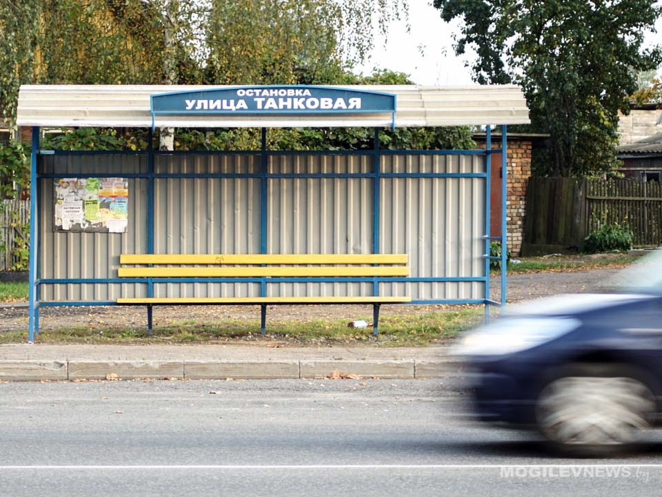 Ревизию остановочных павильонов проведут в Могилеве
