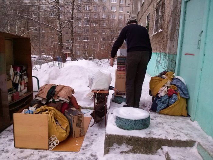 Долг около 1 тысячи рублей стал причиной очередного выселения в Могилеве