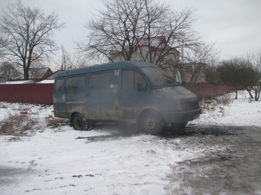Легковой автомобиль горел в Могилеве