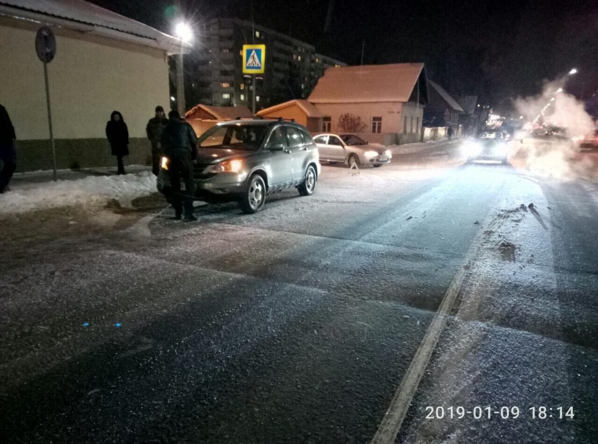 «Хонда» на переходе сбила могилевчанку